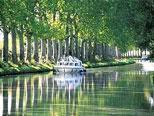Férias de barco no Canal du Midi, no sul de França